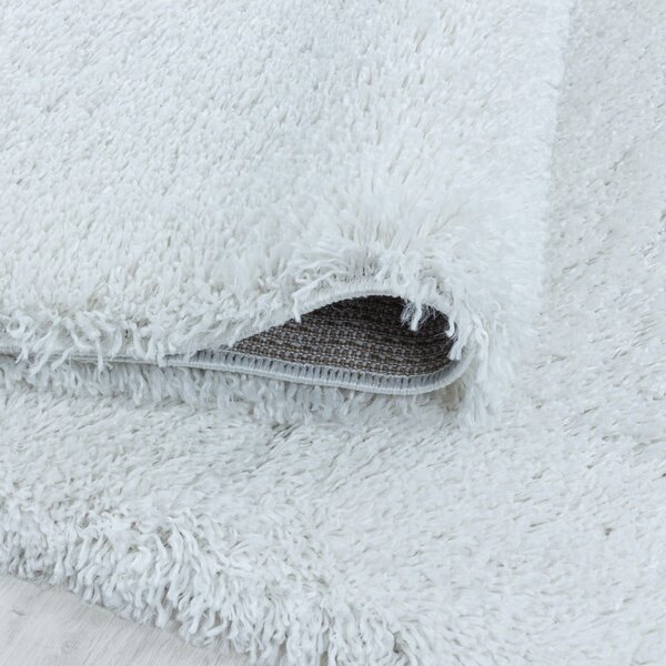 Tappeto rotondo bianco ø 160 cm Fluffy - Ayyildiz Carpets