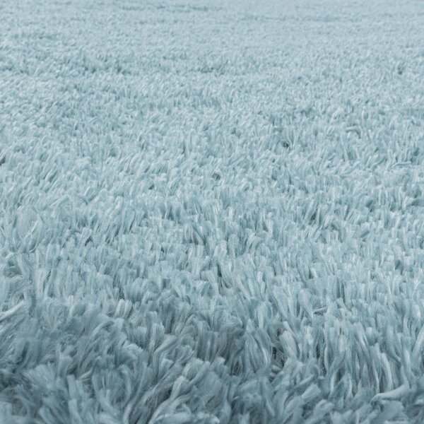 Tappeto rotondo blu ø 80 cm Fluffy - Ayyildiz Carpets