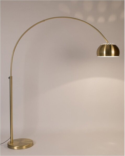 Lampada da terra in ottone Bow - Zuiver