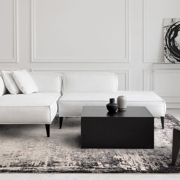 Tappeto grigio 240x340 cm Kuza - Asiatic Carpets