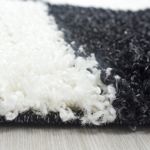 Tappeto bianco e nero 160x230 cm Life - Ayyildiz Carpets
