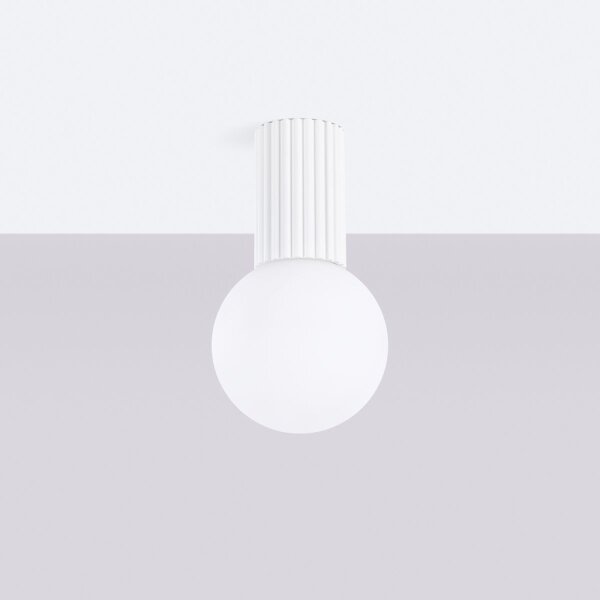 Sollux SL.1708 - Plafoniera da bagno HALO 1xG9/8W/230V IP44 bianco