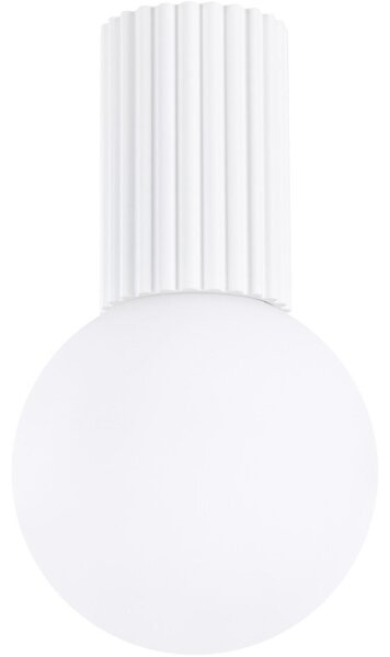Sollux SL.1708 - Plafoniera da bagno HALO 1xG9/8W/230V IP44 bianco