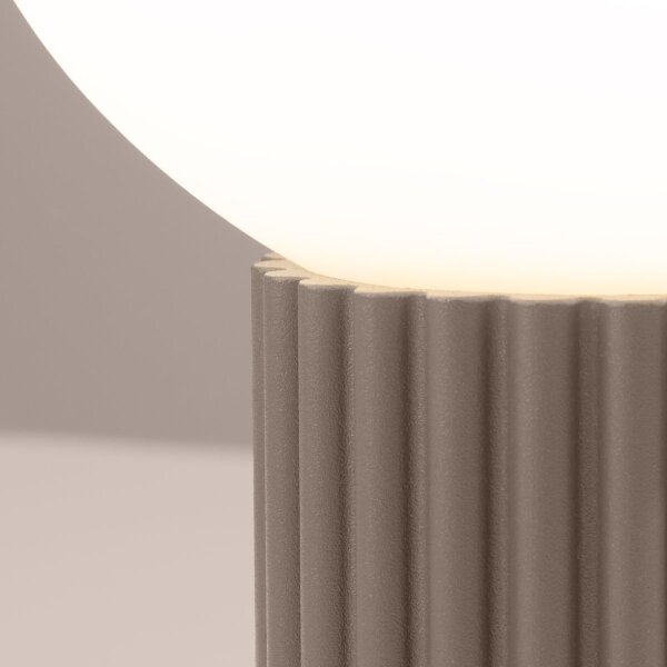 Sollux SL.1746 - Lampada da tavolo HALO 1xG9/8W/230V diametro 12 cm beige
