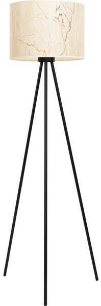 Sollux SL.1854 - Lampada da terra NEVIA 1xE27/15W/230V marmo/beige