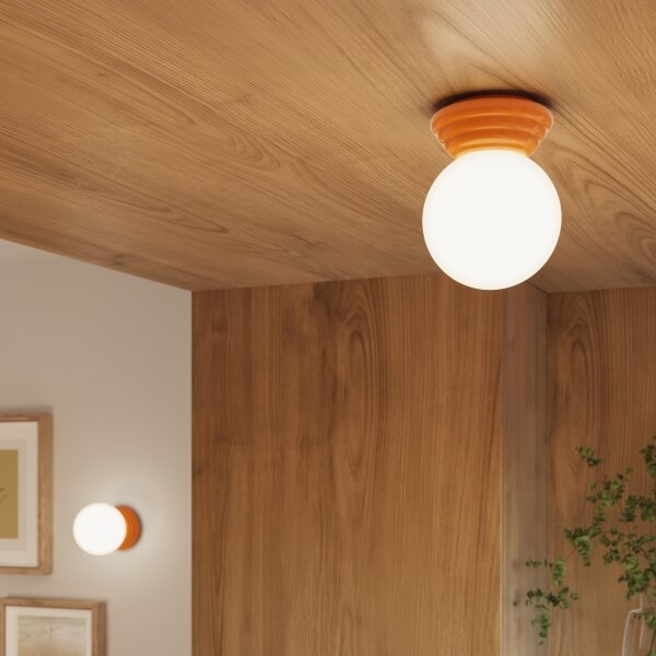 Sollux SL.1893 - Applique da parete per bagno ZORI 1xG9/8W/230V IP44 arancione