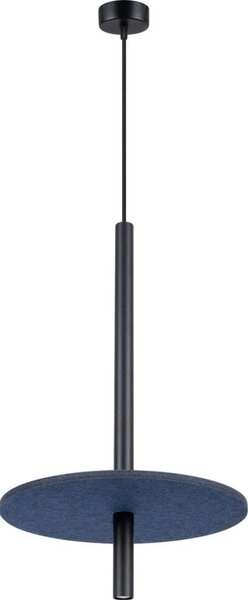 Sollux SL.1881 - Lampada a sospensione su cavo FELTRO 1xG9/8W/230V nero/blu
