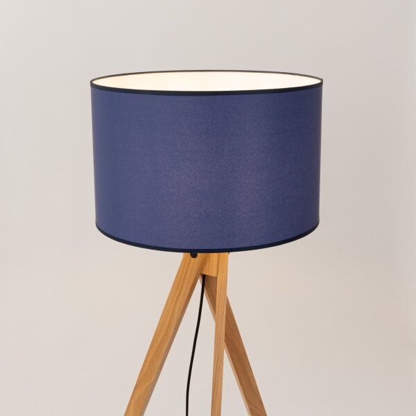 Sollux SL.1906 - Lampada da terra NATT 1xE27/15W/230V blu