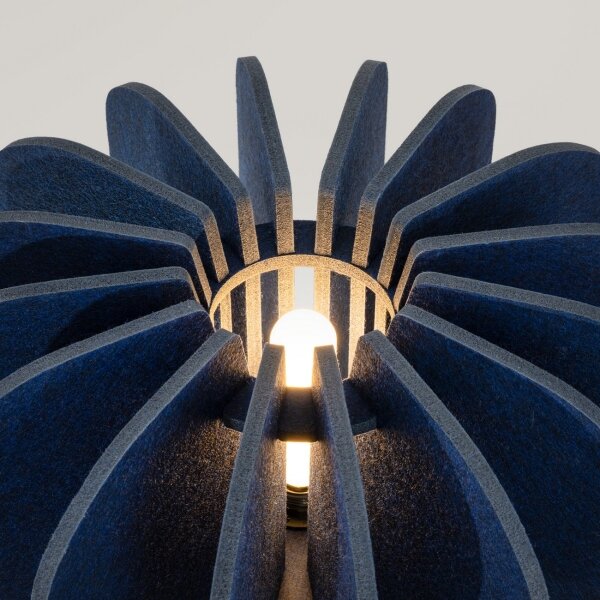Sollux SL.1865 - Lampada da terra MULA 1xE27/15W/230V, blu
