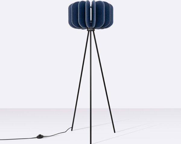 Sollux SL.1865 - Lampada da terra MULA 1xE27/15W/230V, blu