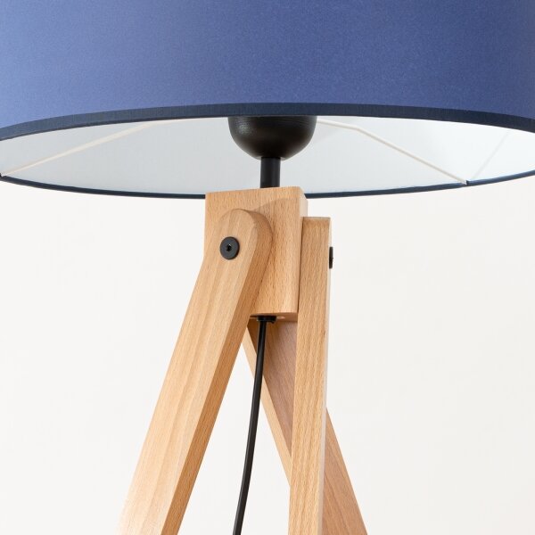 Sollux SL.1906 - Lampada da terra NATT 1xE27/15W/230V blu