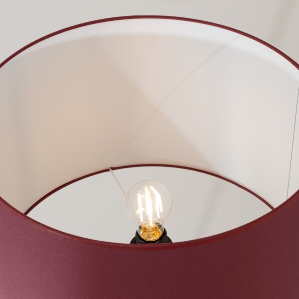 Sollux SL.1907 - Lampada da terra NATT 1xE27/15W/230V rossa