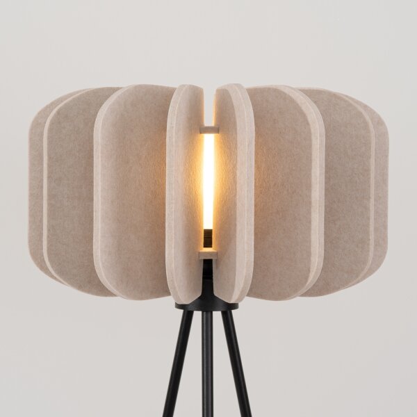 Sollux SL.1863 - Lampada da terra MULA 1xE27/15W/230V color crema