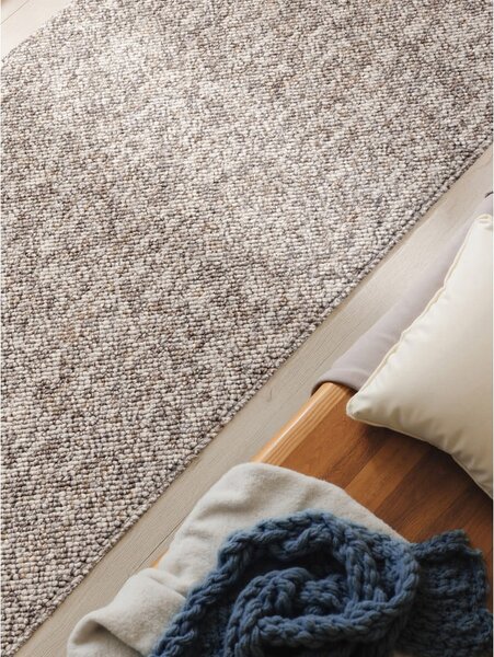 Passatoia grigia lavabile 80x240 cm Rocco Taupe – Elle Decoration