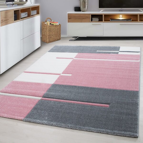 Tappeto rosa-grigio 160x230 cm Hawaii - Ayyildiz Carpets