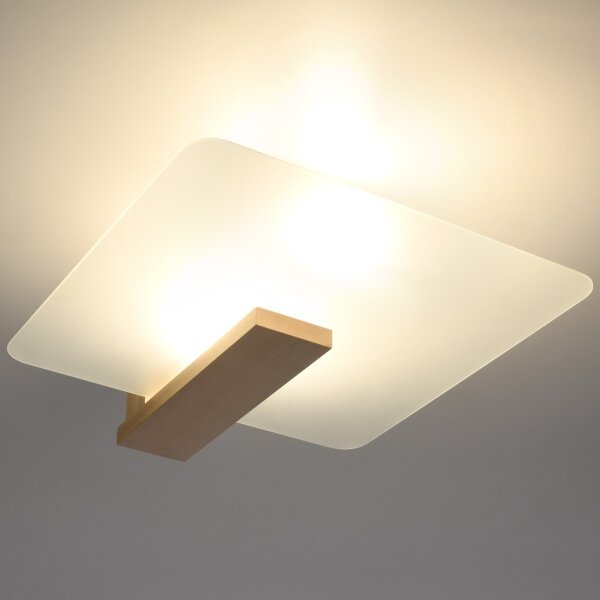 Sollux SL.1095 - Plafoniera LAPPO 2xE27/15W/230V beige