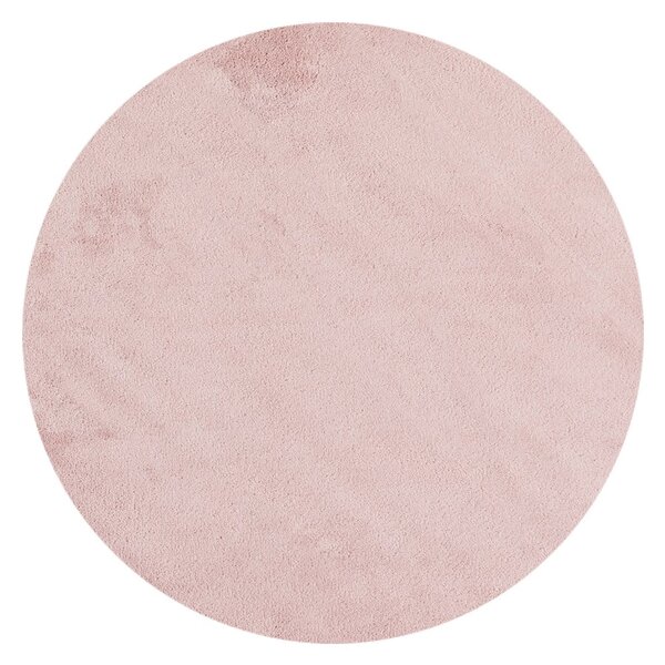 Tappeto rotondo lavabile rosa ø 120 cm Sky - Ayyildiz Carpets
