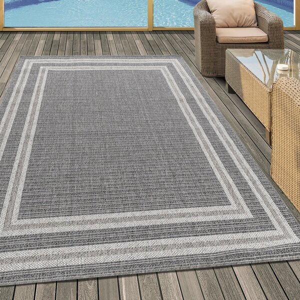 Tappeto grigio per esterni 120x170 cm Aruba - Ayyildiz Carpets
