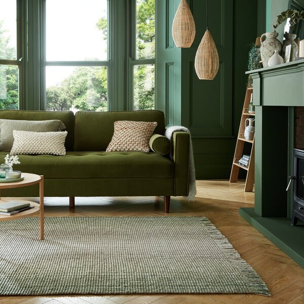 Tappeto verde 80x150 cm - Flair Rugs