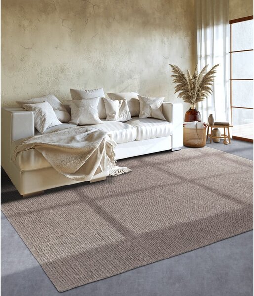 Tappeto marrone chiaro in lana tessuto a mano 80x150 cm Francois - Villeroy&Boch