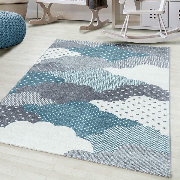 Tappeto per bambini blu-grigio 160x230 cm Bambi - Ayyildiz Carpets