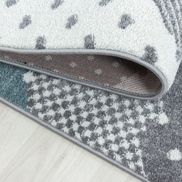 Tappeto per bambini blu-grigio 160x230 cm Bambi - Ayyildiz Carpets