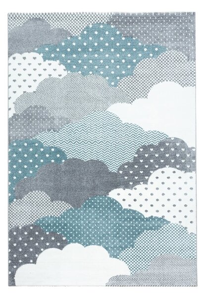 Tappeto per bambini blu-grigio 160x230 cm Bambi - Ayyildiz Carpets