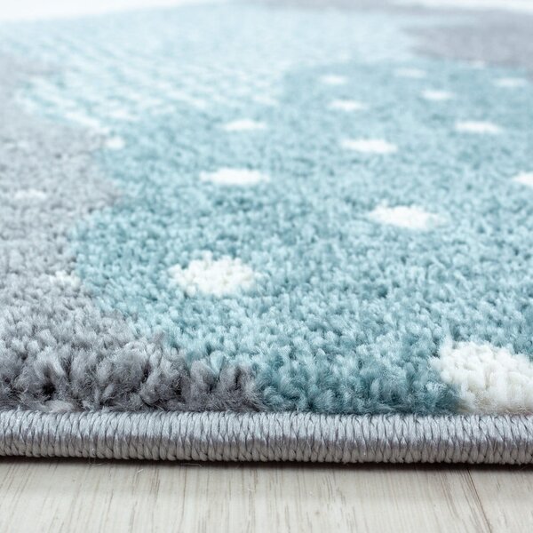 Tappeto per bambini blu-grigio 160x230 cm Bambi - Ayyildiz Carpets