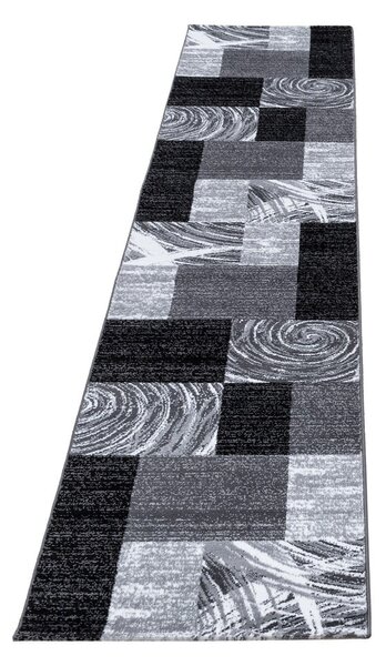 Passatoia grigio scuro 80x300 cm Parma - Ayyildiz Carpets
