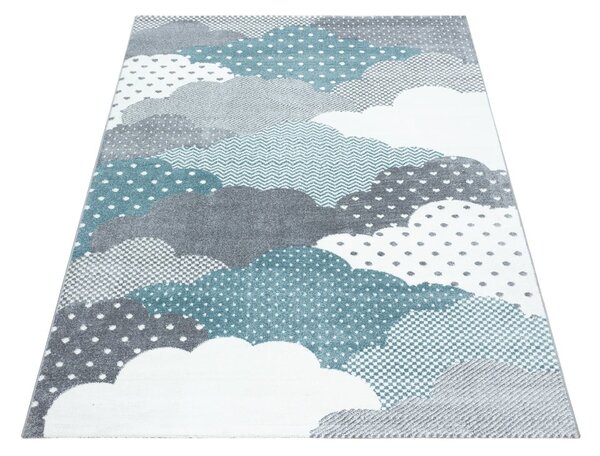 Tappeto per bambini blu-grigio 160x230 cm Bambi - Ayyildiz Carpets