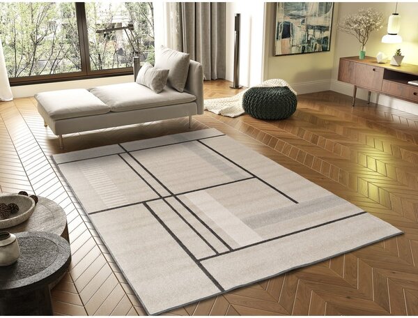 Tappeto beige 160x230 cm Domus - Universal