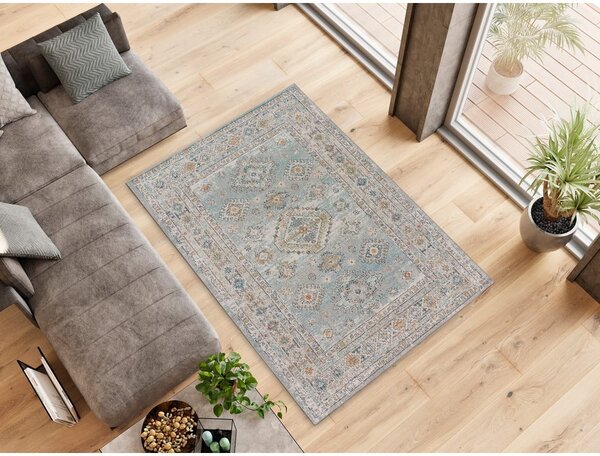 Tappeto azzurro 120x170 cm Parma – Universal