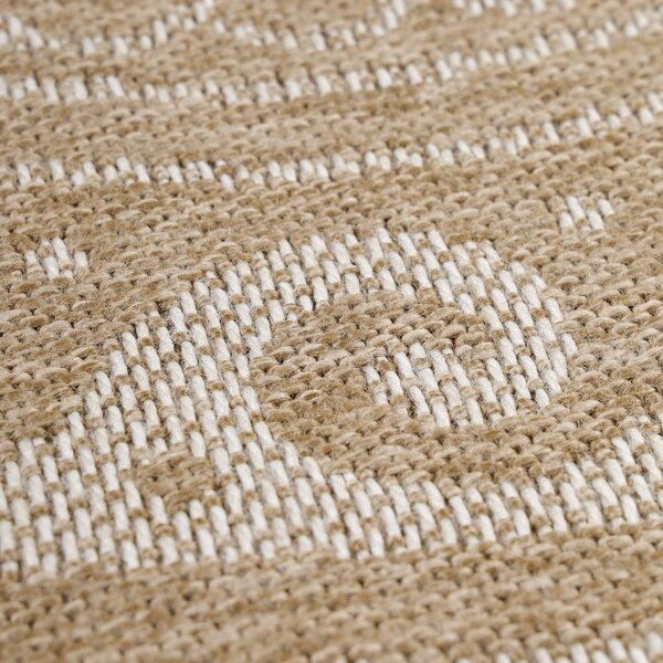 Tappeto rotondo beige per esterni ø 160 cm Comilla - Ayyildiz Carpets