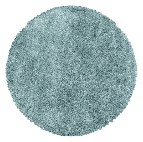 Tappeto rotondo blu ø 80 cm Fluffy - Ayyildiz Carpets