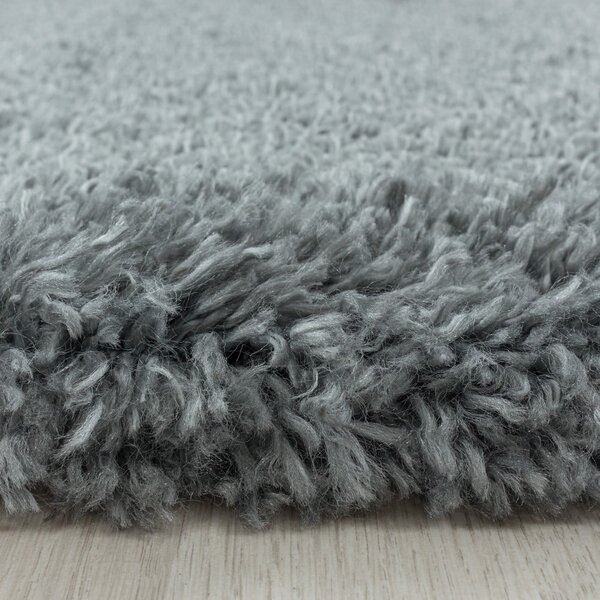 Tappeto rotondo grigio ø 80 cm Fluffy - Ayyildiz Carpets
