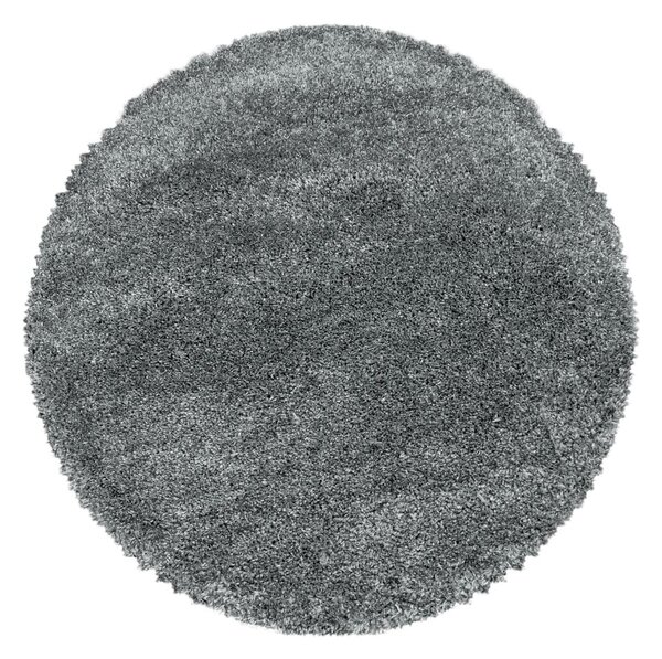 Tappeto rotondo grigio ø 80 cm Fluffy - Ayyildiz Carpets