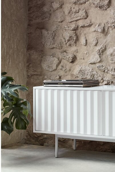 Tavolo TV bianco 180x52 cm Sierra - Teulat