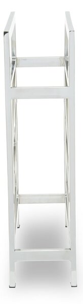Portabottiglie in metallo argento lucido per 12 bottiglie Barolo - Premier Housewares
