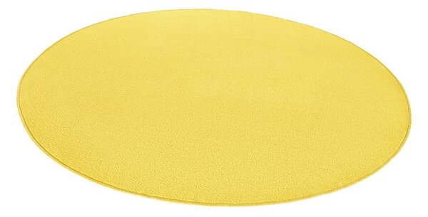 Tappeto rotondo giallo ø 133 cm Fancy - Hanse Home