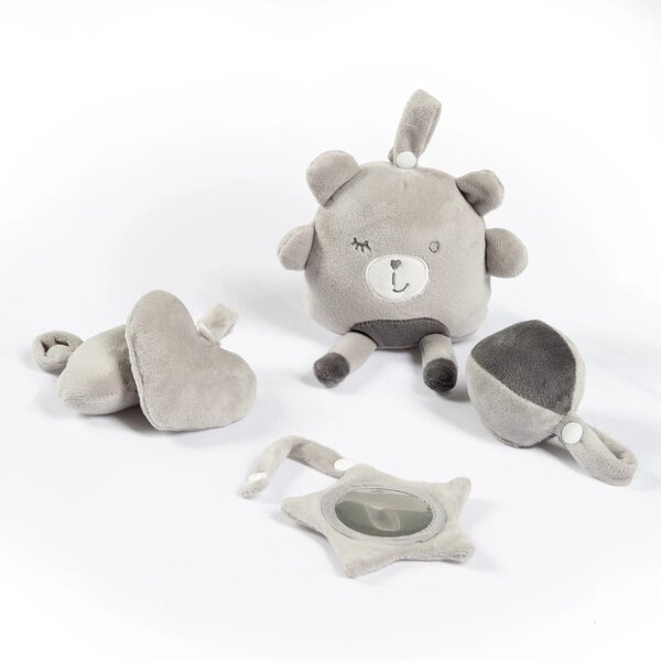 Tappeto da gioco per bambini grigio chiaro Roba style - Roba