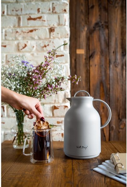 Thermos grigio, 1 l - Vialli Design