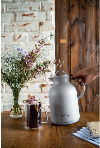 Thermos grigio, 1 l - Vialli Design