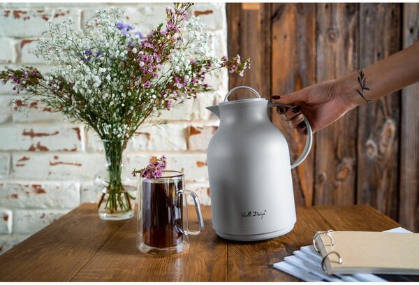 Thermos grigio, 1 l - Vialli Design
