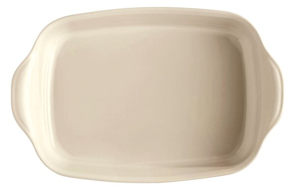 Piastra rettangolare in ceramica crema Ultime, 42,5 x 28 cm Ultimate - Emile Henry