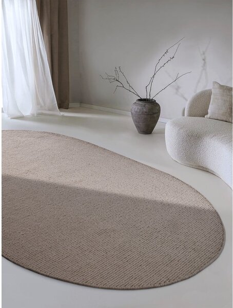 Tappeto marrone chiaro in lana tessuto a mano 160x230 cm Francois - Villeroy&Boch