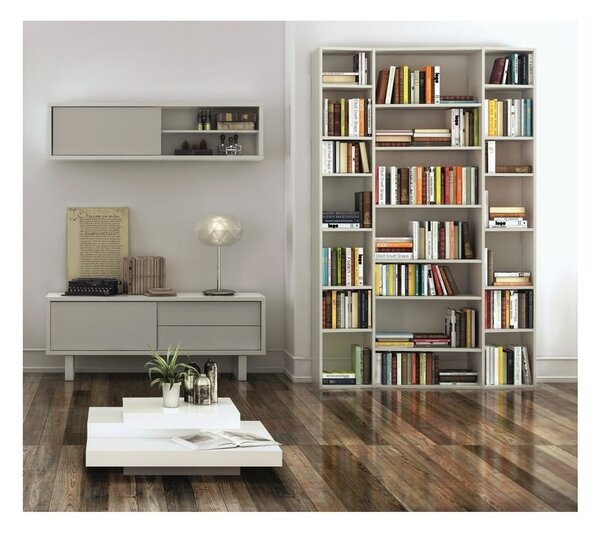 Libreria bianca 144x224 cm Valsa – TemaHome