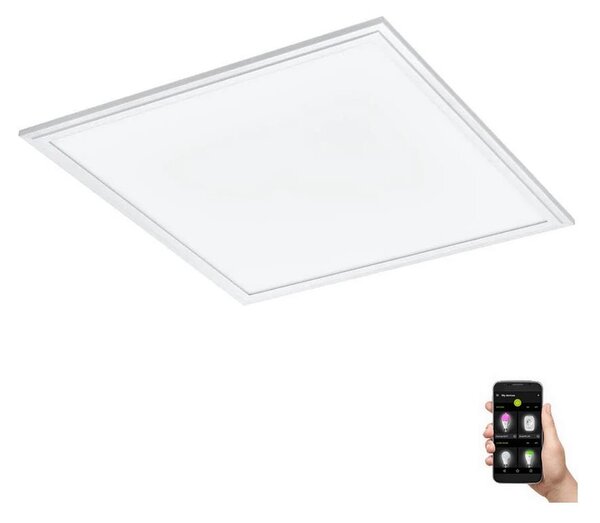 Eglo 34037 - Plafoniera LED dimmerabile SALOBRENA-CL LED/20W/230V bianco