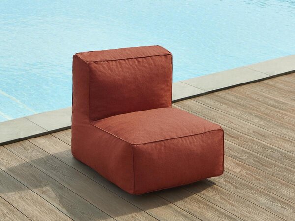 Poltrona da giardino in Tessuto Terracotta - NOUMARA di MYLIA