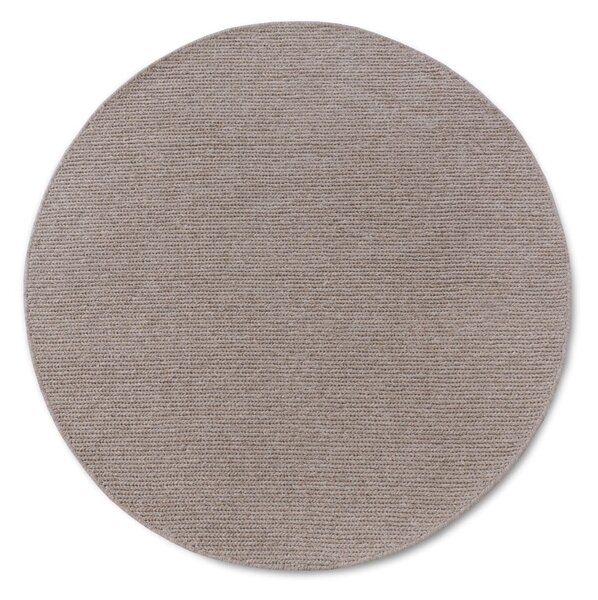 Tappeto rotondo marrone chiaro in lana tessuto a mano ø 160 cm Francois - Villeroy&Boch
