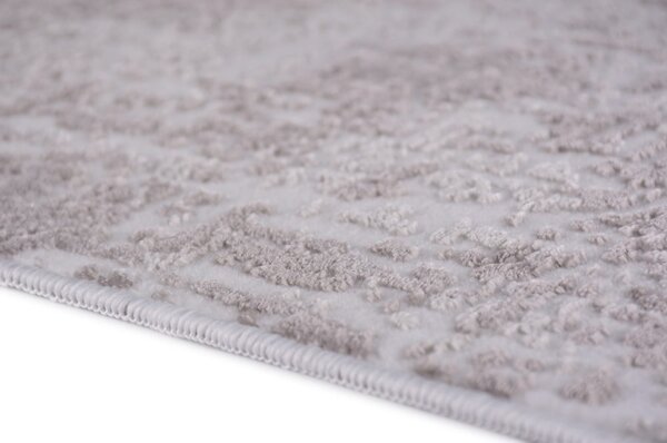 Passatoia per scale grigio e marrone chiaro in cotone set da 16 pz 25x65 cm Milan Vizon - Vitaus